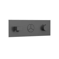 Смеситель для душа Vincea VSCV-432TGM вороненная сталь