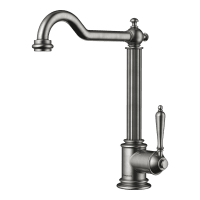 Смеситель для кухни Omoikiri Toshima 4994326 античное серебро