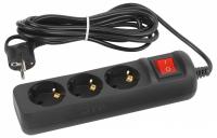 Удлинитель с выключателем Эра  UX-3es-5m-B