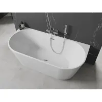 Акриловая ванна Ceruttispa Vettore CT9345 170x75 см, белый