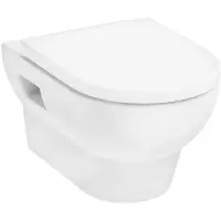 Унитаз подвесной Hansgrohe GladeLake S 60106450 безободковый, белый глянец