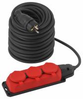 Удлинитель Эра  UK-3e-3x1,5-50m-IP44(KG)