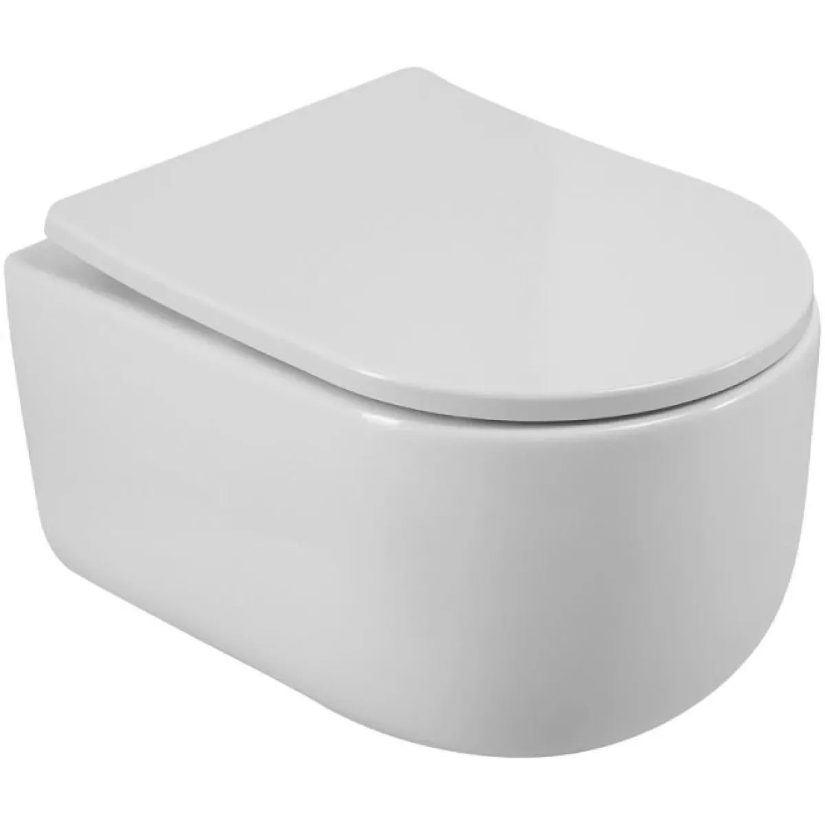 Унитаз подвесной BelBagno Soft BB084CH-TOR безободковый, торнадо, белый