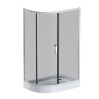 Душевой уголок AM.PM Like W83G-302U120CG64 стекло тонированное профиль матовый серый