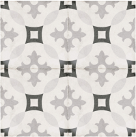 Equipe Art Noveau Керамогранит Karlsplatz Grey 20x20 натуральный