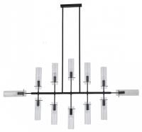 Люстра на штанге Indigo Saetta 11053/12R Black