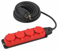 Удлинитель Эра  UK-4e-3x1,5-5m-IP44(KG)