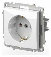 Розетка с заземлением без рамки Elbi Eleсtriс Zena Vega 609-015600-217
