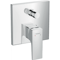 Смеситель для ванны hansgrohe Metropol 32546000 со встроенной защитной комбинацией СМ хром