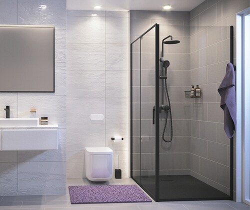 Душевой уголок WasserKRAFT Elbe 74P (74P10)