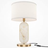 Настольная лампа декоративная Maytoni Мармо MOD099TL-01G
