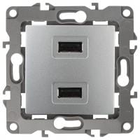 Розетка USB, без рамки Эра Эра 12 12-4110-03