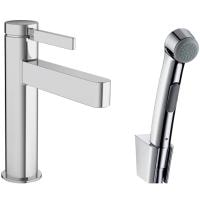 Смеситель для раковины Hansgrohe Finoris 76210000 с гигиеническим душем