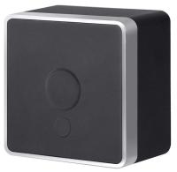 Розетка для вывод кабеля Werkel Gallant (черный с серебром) W5050234