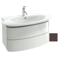 Тумба под раковину 85 см Jacob Delafon Presquile EB1104-N23 ледяной коричневый лак