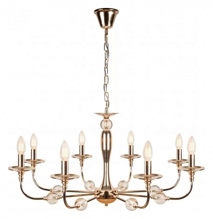 Подвесная люстра iLamp Aura 1030-8GD