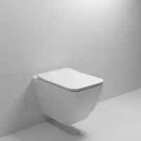 Унитаз подвесной Grossman GR-4462S безободковый, с сиденьем микролифт, белый