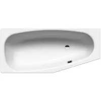 Ванна стальная Kaldewei Mini 834 224400013001 157x70 см R, угловая, с водоотталкивающим покрытием, альпийский белый