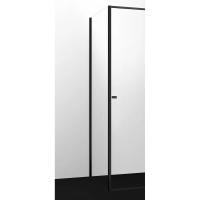 Душевая перегородка WasserKRAFT 61S10-RP100/74P10-RP100 черная матовая