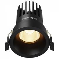 Встраиваемый светильник Maytoni Technical Омут DL117-15W-2.7K-B