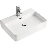 Раковина-чаша CeramaLux D1338 (8145) 60,5x42 см, накладная, белый