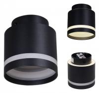 Накладной светильник Reluce Technical 53001 53001-9.5-001IL GX53+LED3W BK