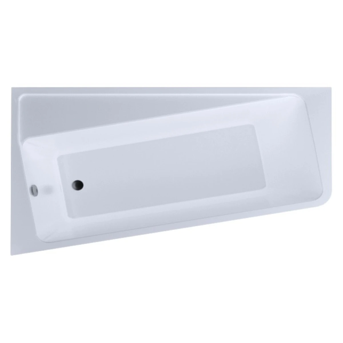 Акриловая ванна 170x100 см L Marka One Direct 01дир1710л