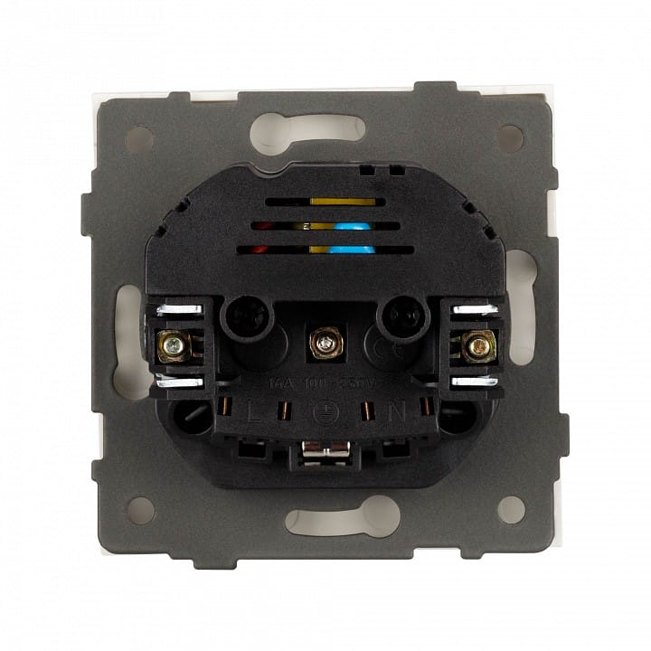 Розетка с заземлением и 2хUSB type A, без рамки Arlight SCT-TENDO 054082