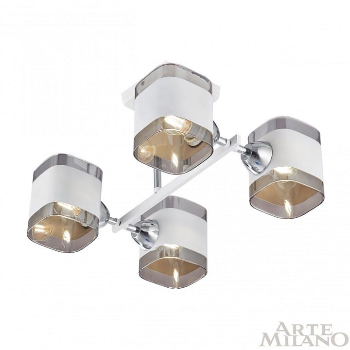 Потолочная люстра Arte Milano AMALFI-329809 329809/4 WH+CR
