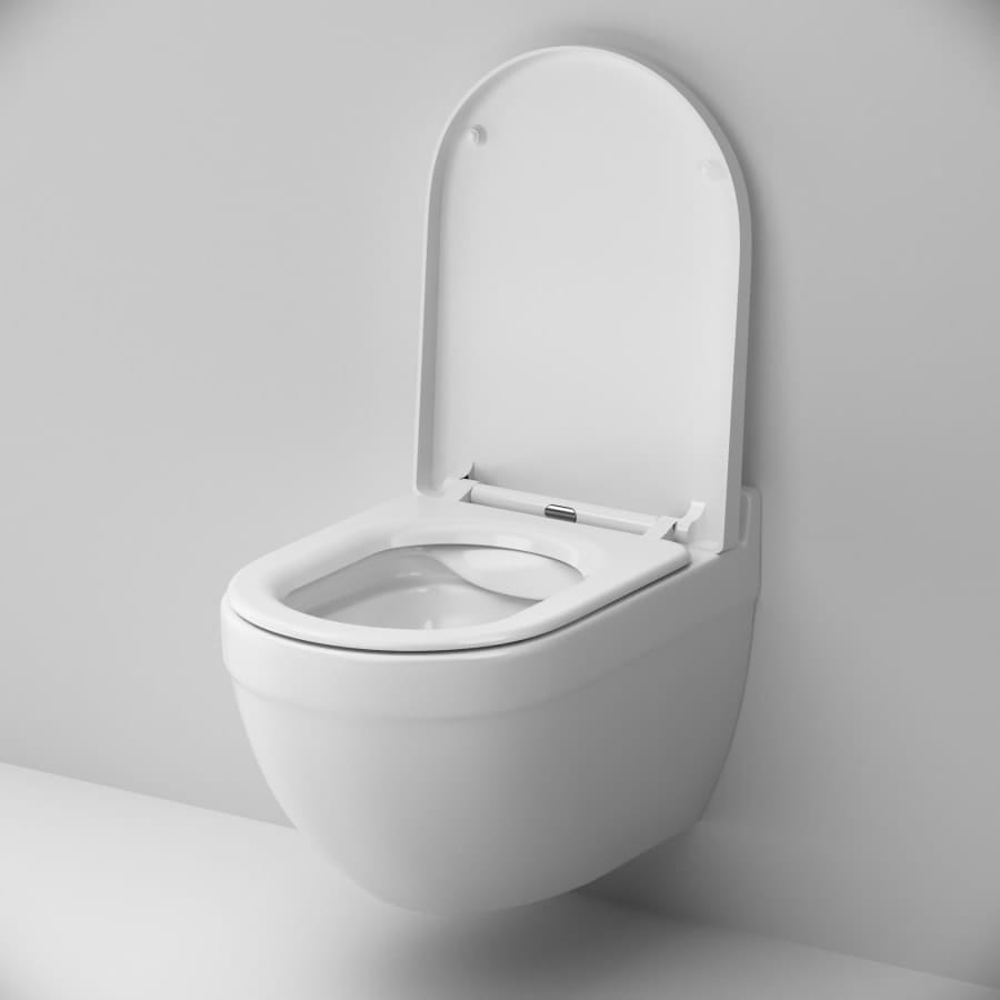 Подвесной унитаз Damixa Palace Grand 461700SC без ободка с сиденьем микролифт