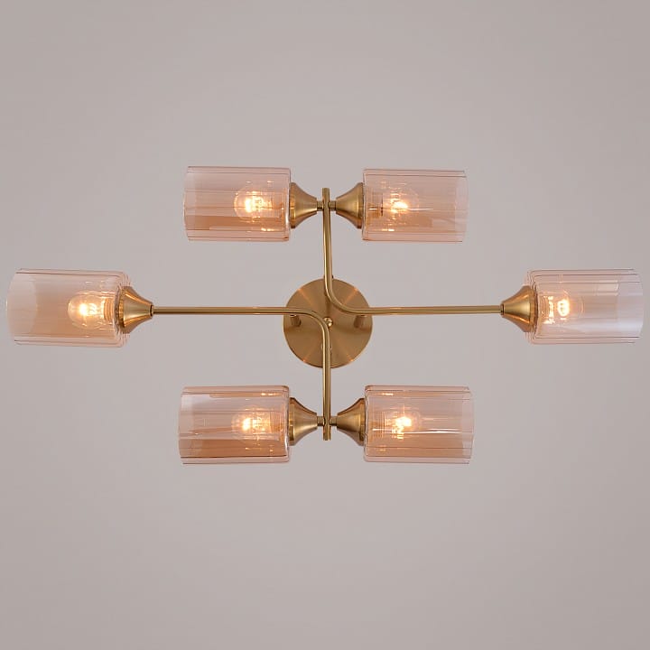Люстра на штанге Reluce  19610-0.3-06 COPPER