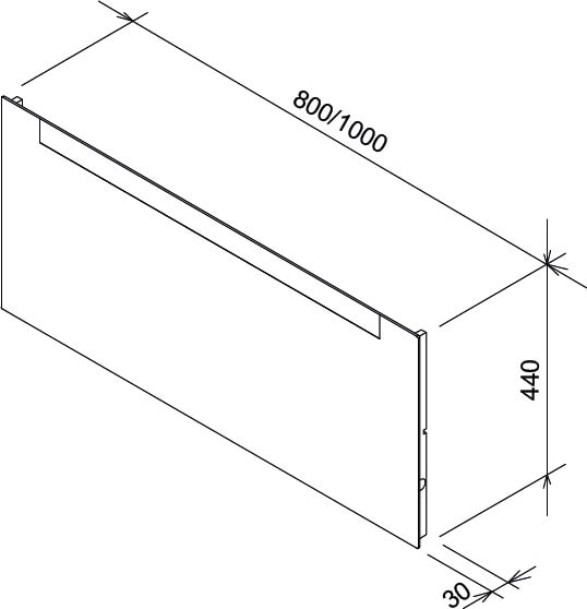 Зеркало Ravak Clear X000000765 800