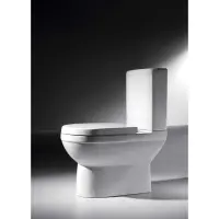 Чаша напольного унитаза с сиденьем микролифт Bravat New Moon CX01014UW-P-RUS