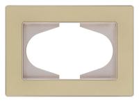 Рамка для двойной розетки Kollinger Eleganz Acryl EA120GD