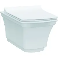 Унитаз подвесной Boheme Hermitage 951 безободковый, белый