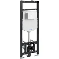 Инсталляция для унитаза WasserKRAFT Alme 15 15TLT.010.ME.WH02 с кнопкой смыва, белый