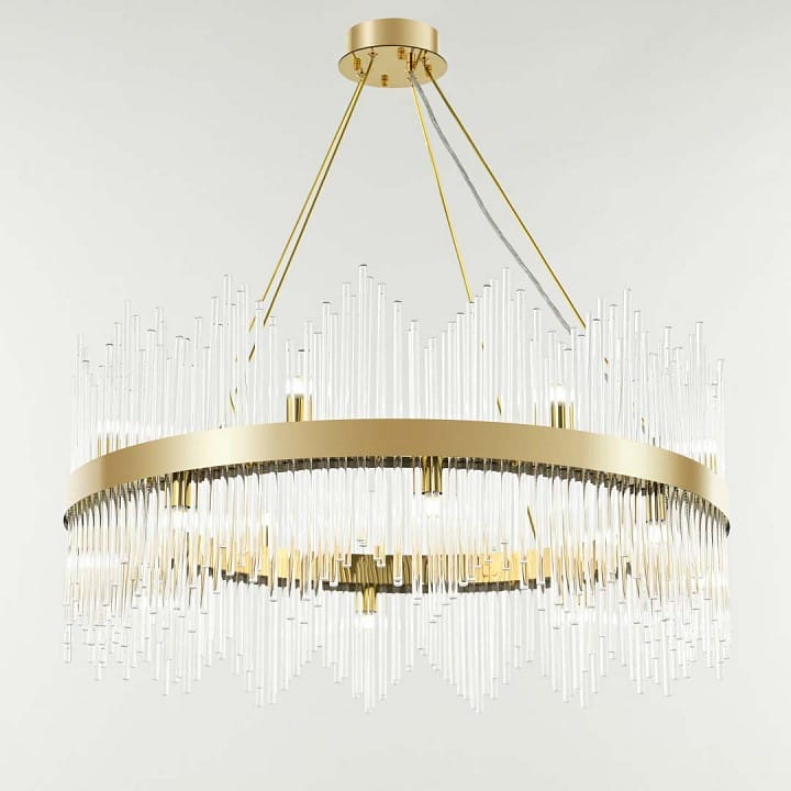 Подвесная люстра Arte Milano Бари 430110.800.16.G9.A1 GD