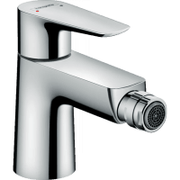 Смеситель для биде hansgrohe Talis E 71721000 со сливным клапаном push-open хром