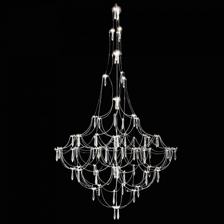 Подвесная люстра O-LUCE Alla Crystal 1095311-0