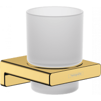 Стакан для зубных щеток hansgrohe AddStoris 41749990 полированное золото