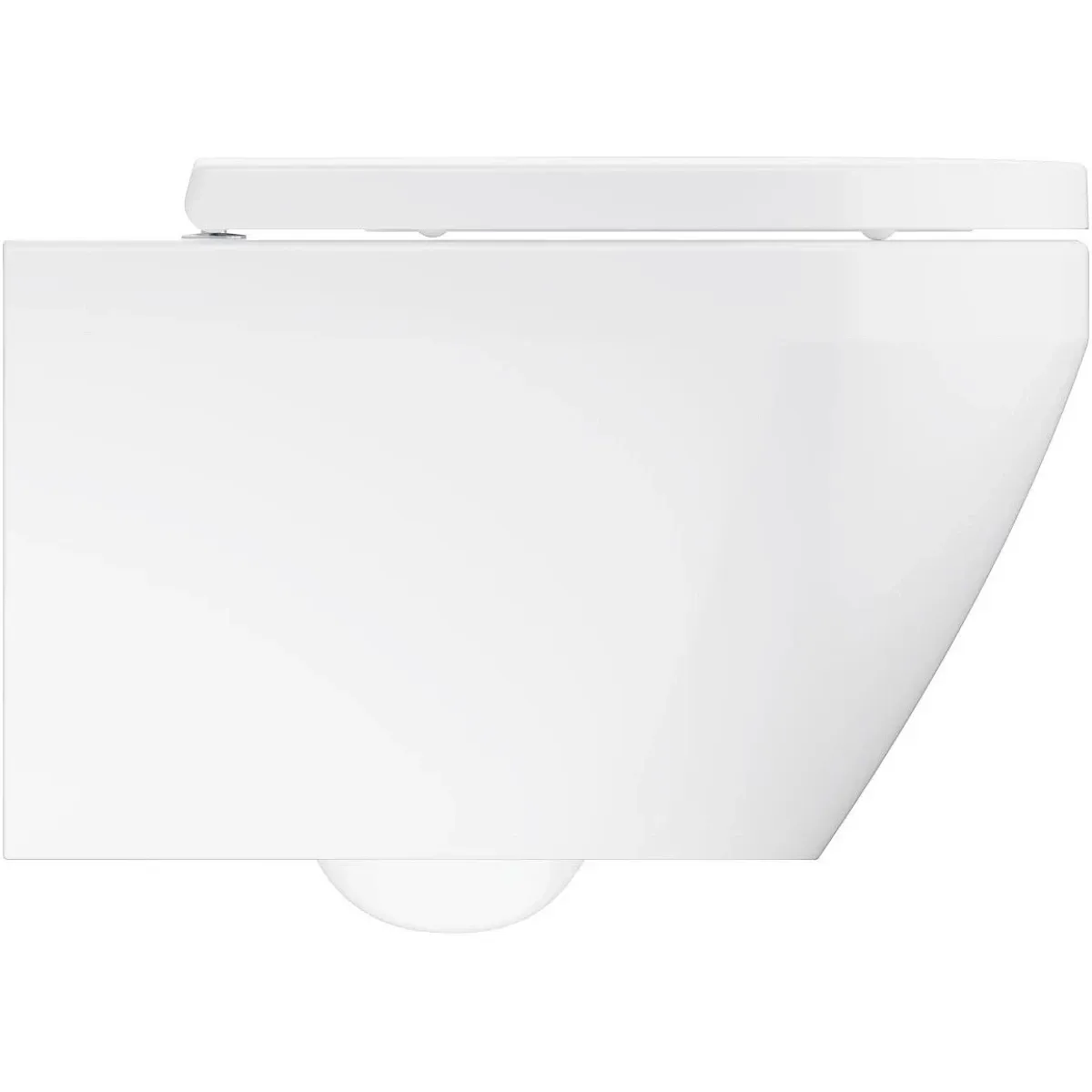 Унитаз подвесной Grohe Euro Ceramic 102510SH00 безободковый, торнадо, с сиденьем микролифт, альпийский белый