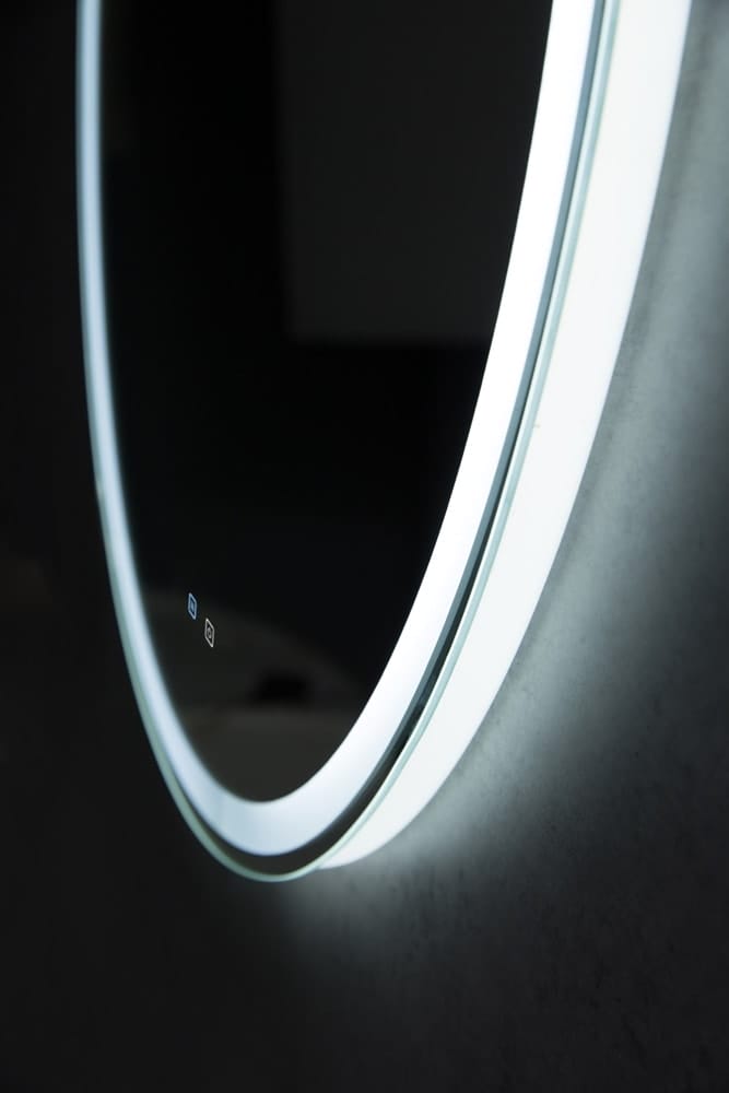 Зеркало BelBagno SPC-RNG-700-LED-TCH-SND с голосовым управлением и подогревом