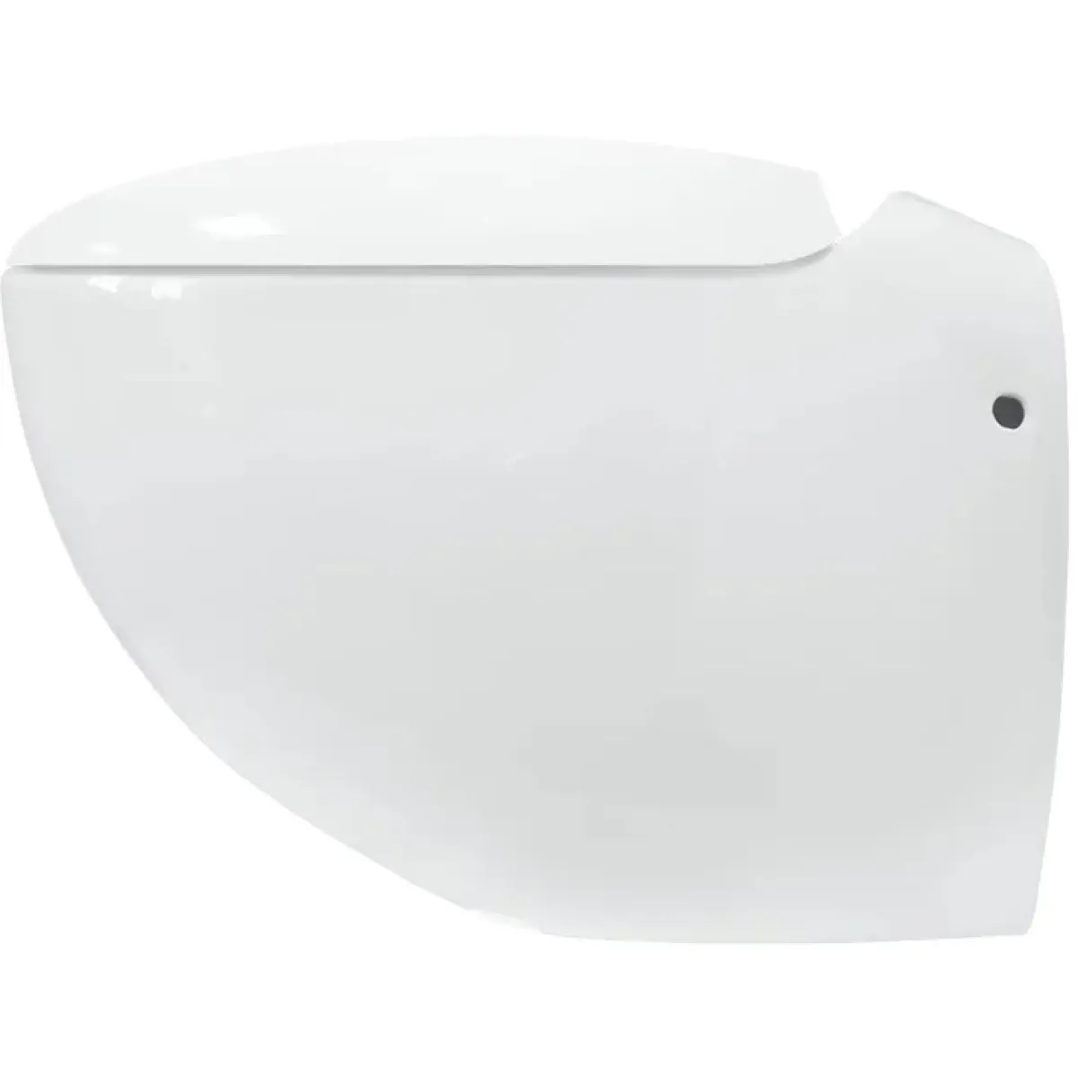 Унитаз подвесной с сиденьем микролифт Sanita Luxe Ringo WC.WH/Ringo/DM/WHT.G/S1