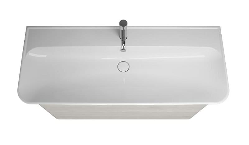 Тумба с раковиной Burgbad Iveo 120 SFEN120F2835G0161C0001*1 дуб меринос