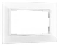Рамка для двойной розетки Arte Milano am-503.02 503.02-double.white