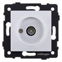 ТВ-розетка без рамки Kollinger  REA-007WH