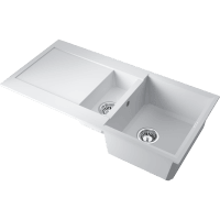 Кухонная мойка Omoikiri Sakaime 100-2 4993895 белая матовая