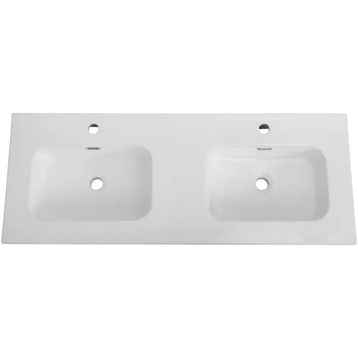 Раковина Cezares Duet CZR-8095-120-2 121x46 см, накладная, белый
