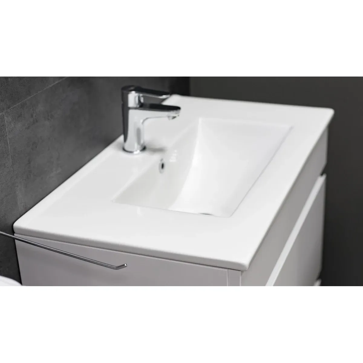 Раковина CeramaLux YJ-803-70 70,5x40 см, накладная, белый