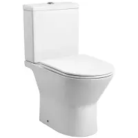 Унитаз-компакт Aquatek Леон AQ2785-00 с сиденьем микролифт, белый